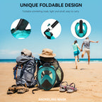 Full-Face Snorkel Mask - 180° View, PC Material, Camera Mount, view 6