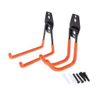 Heavy Duty Wall Mount Metal Bicycle Hanger - Iron, Large Hook 11x4x15cm, view 12