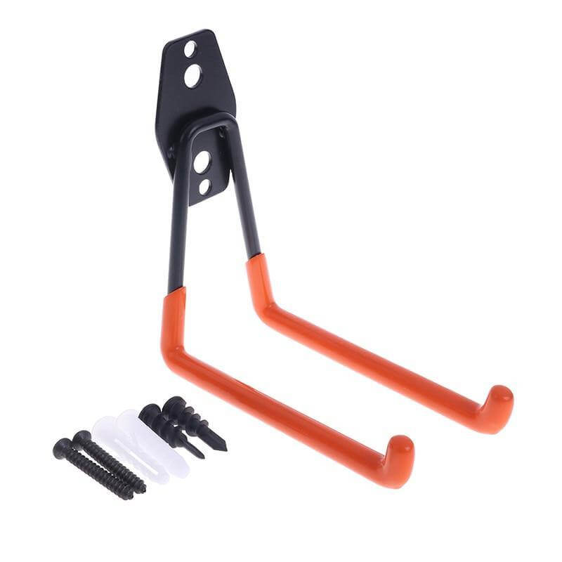 Heavy Duty Wall Mount Metal Bicycle Hanger - Iron, Large Hook 11x4x15cm, view 3