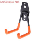 Heavy Duty Wall Mount Metal Bicycle Hanger - Iron, Large Hook 11x4x15cm, view 4