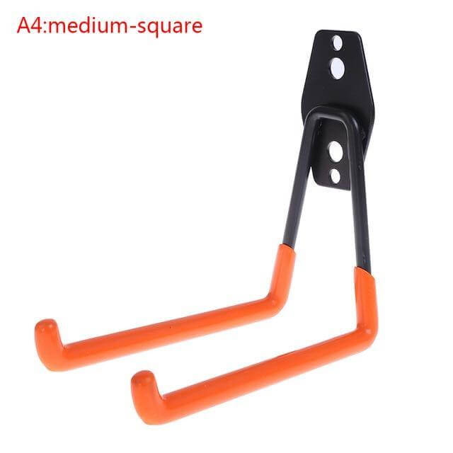 Heavy Duty Wall Mount Metal Bicycle Hanger - Iron, Large Hook 11x4x15cm, view 7