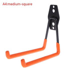 Heavy Duty Wall Mount Metal Bicycle Hanger - Iron, Large Hook 11x4x15cm, view 7