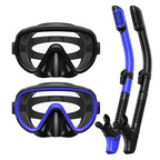 Dive Mask with Anti-Fog Lenses and Flexible Breathing Tube for Snorkelling, view 16
