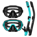Dive Mask with Anti-Fog Lenses and Flexible Breathing Tube for Snorkelling, view 17