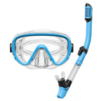 Dive Mask with Anti-Fog Lenses and Flexible Breathing Tube for Snorkelling, view 2