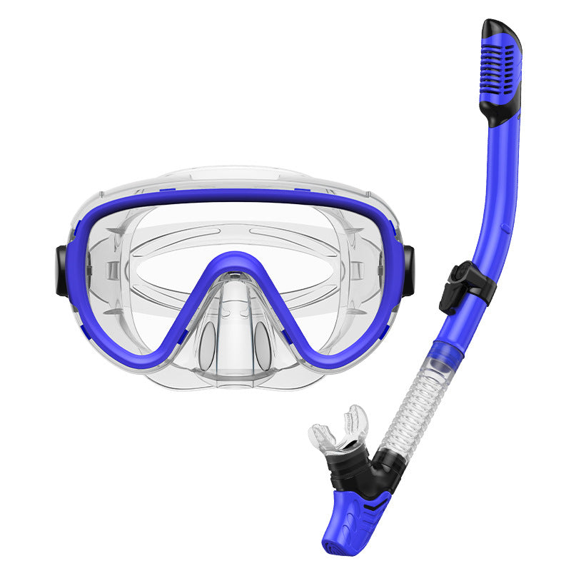 Dive Mask with Anti-Fog Lenses and Flexible Breathing Tube for Snorkelling, view 21