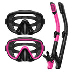 Dive Mask with Anti-Fog Lenses and Flexible Breathing Tube for Snorkelling, view 6