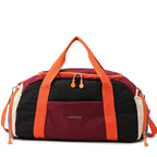 Sporty Duffel Bag with Adjustable Shoulder Strap and Multiple Compartments