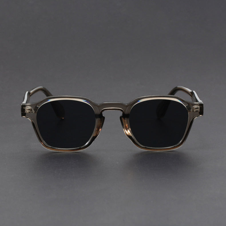 Square Polycarbonate Sunglasses with Reinforced Hinges