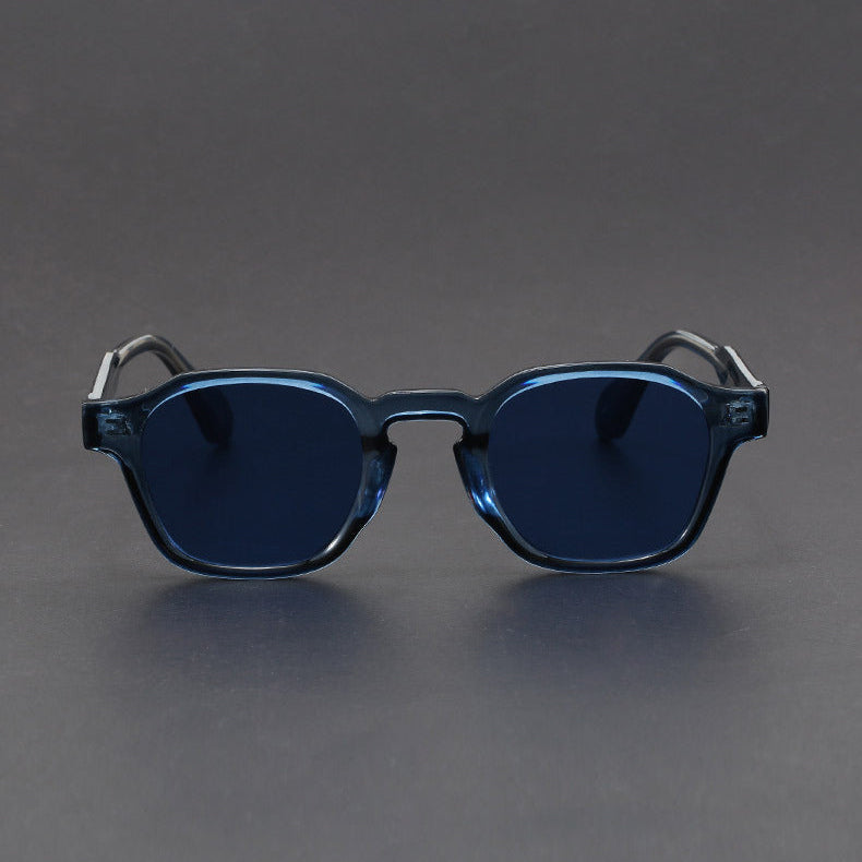 Square Polycarbonate Sunglasses with Reinforced Hinges
