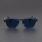 Square Polycarbonate Sunglasses with Reinforced Hinges