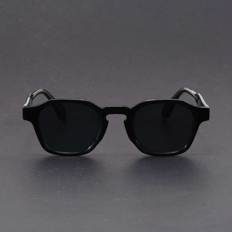 Square Polycarbonate Sunglasses with Reinforced Hinges