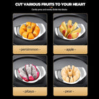 Stainless Steel Apple Slicer and Corer, 8 Slices, 9.5 cm