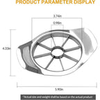 Stainless Steel Apple Slicer and Corer, 8 Slices, 9.5 cm