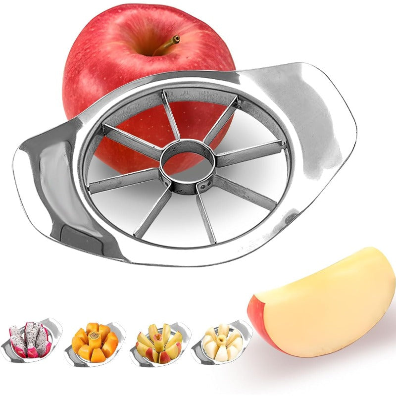 Stainless Steel Apple Slicer and Corer, 8 Slices, 9.5 cm