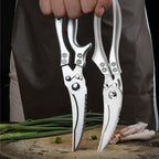 Stainless Steel Bone-Cutting Kitchen Shears with Aluminium Handles