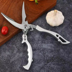 Stainless Steel Bone-Cutting Kitchen Shears with Aluminium Handles