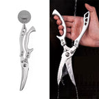 Stainless Steel Bone-Cutting Kitchen Shears with Aluminium Handles