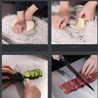 Stainless Steel Cutting Board with Raised Edge, 40 x 30 cm or 50 x 40 cm
