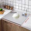 Stainless Steel Cutting Board with Raised Edge, 40 x 30 cm or 50 x 40 cm