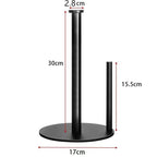 Stainless Steel Double-Rod Kitchen Roll Holder, 280 g