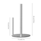 Stainless Steel Double-Rod Kitchen Roll Holder, 280 g
