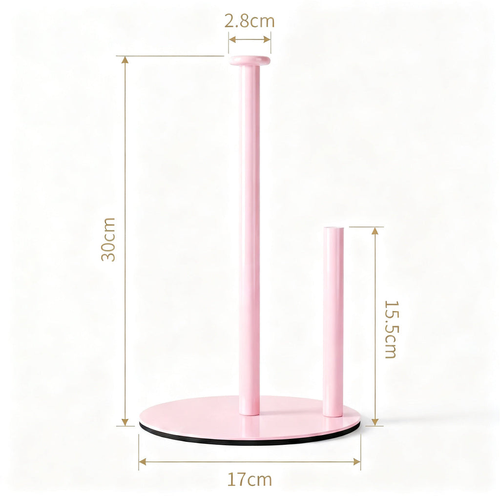 Stainless Steel Double-Rod Kitchen Roll Holder, 280 g