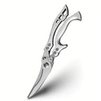 Stainless Steel Kitchen Shears with Fish Scale Remover and Safety Lock