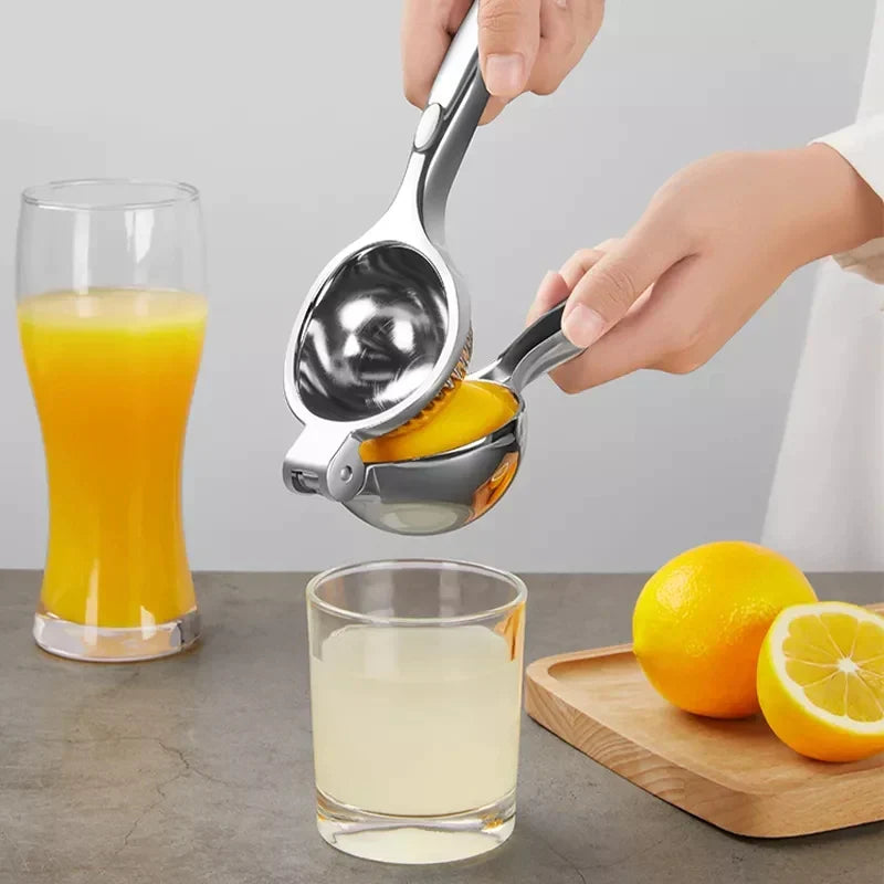 Stainless Steel Lemon Squeezer, 304 Stainless Steel, Mirror Polished