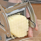 Stainless Steel Potato and Vegetable Cutter with Two Blade Sizes