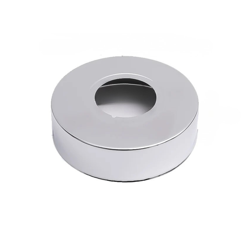 Stainless Steel Self-Adhesive Faucet Cover for Bathroom Pipes