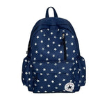 Star-Patterned Outdoor Backpack with Padded Straps