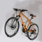 Steel Bicycle Wall Mount Hook with Pedal and Tyre Holders, 140 mm