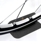 Steel Bicycle Wall Mount Hook with Pedal and Tyre Holders, 140 mm