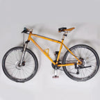 Steel Bicycle Wall Mount Hook with Pedal and Tyre Holders, 140 mm