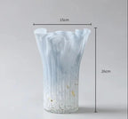 Stellan Handmade Glass Vase-Welvere