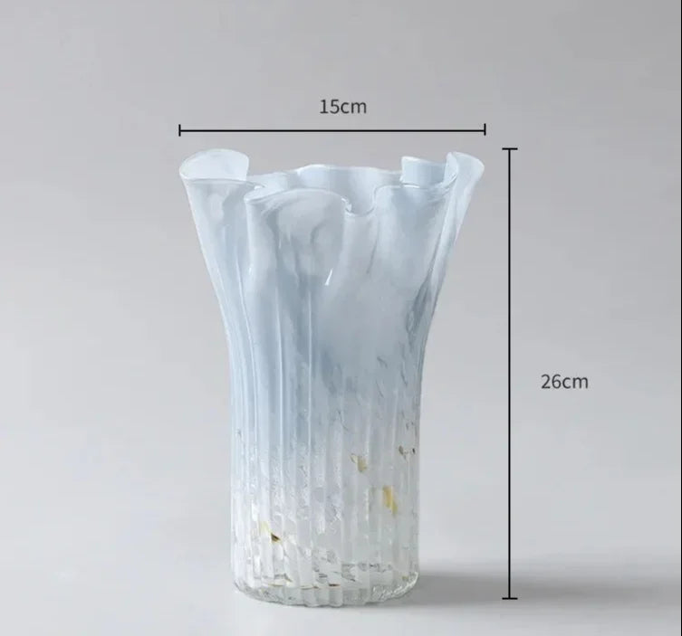 Stellan Handmade Glass Vase-Welvere