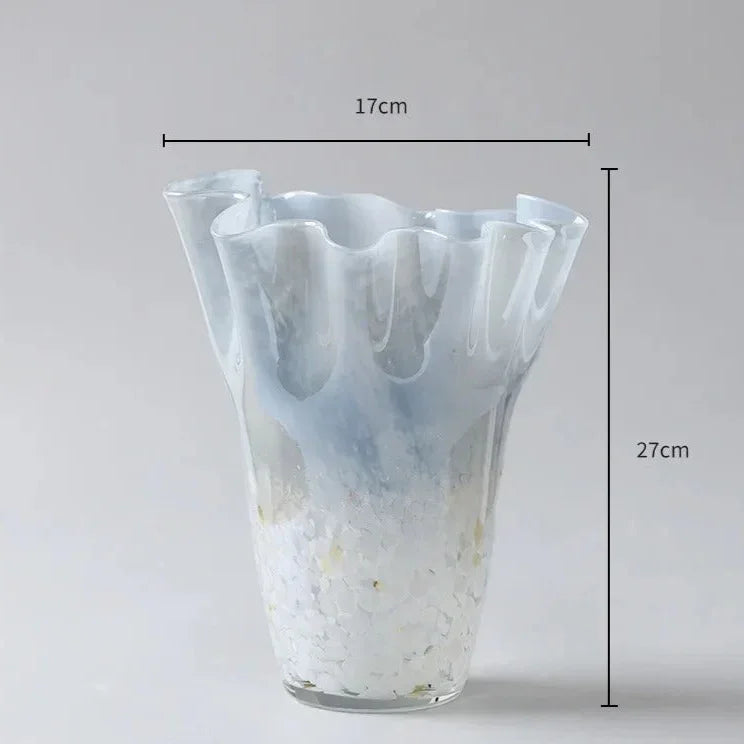 Stellan Handmade Glass Vase-Welvere