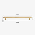 Stigen Pinebrook Cabinet Knobs and T-Bar Handles-Welvere