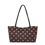 Suede Shoulder Tote Bag with Long Straps