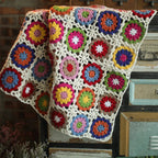 Sunfield Pinestone Crochet Blanket-Welvere