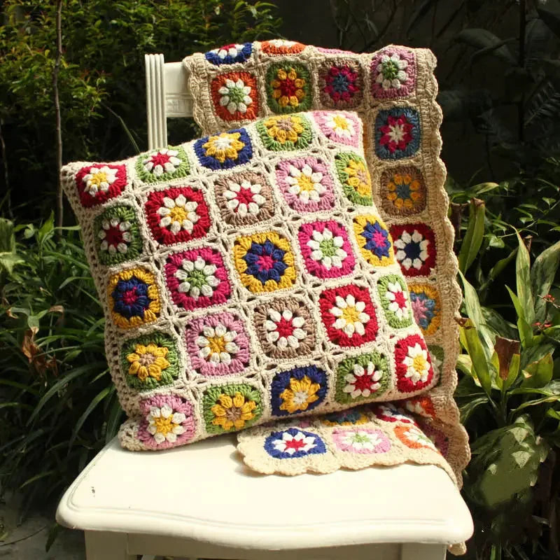 Sunfield Pinestone Crochet Pillow Case-Welvere