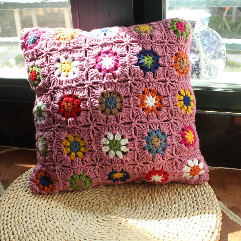 Sunfield Pinestone Crochet Pillow Case-Welvere