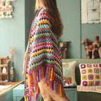 Sunfield Pinestone Crochet Shawl-Welvere
