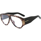 Oversized UV400 Aviator Sunglasses for Women - AC Plastic Frame, PC Lenses, view 11