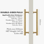 Sunhurst Hammered Door Handle-Welvere
