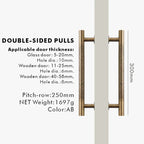 Sunhurst Hammered Door Handle-Welvere