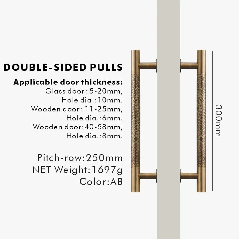 Sunhurst Hammered Door Handle-Welvere