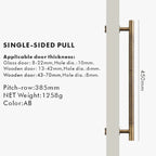 Sunhurst Hammered Door Handle-Welvere