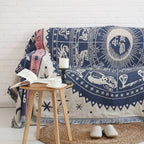 Sunstone Woven Throw Blanket-Welvere